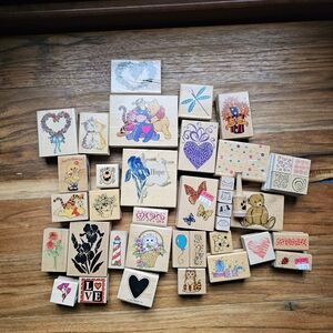 Rubber Stamp Bundle Assorted Designs